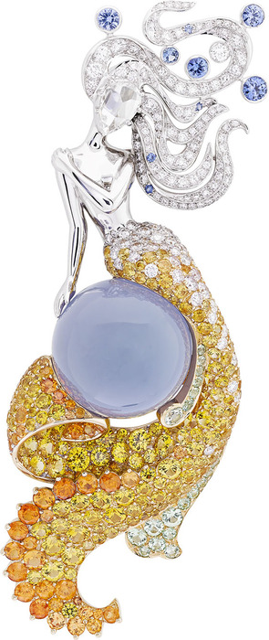 Van Cleef & Arpels Seven Seas 系列高級珠寶。